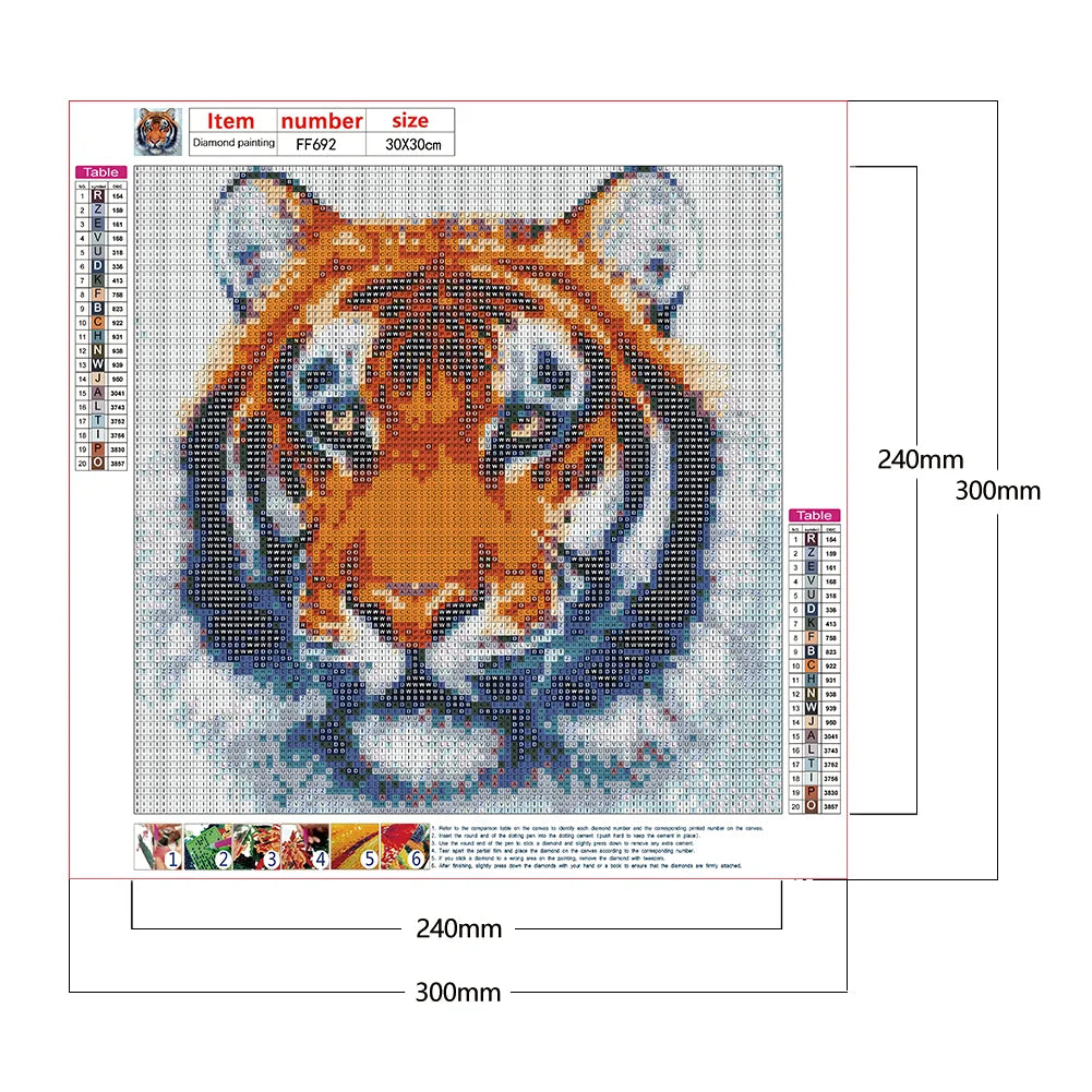 Tiger | Diamond Painting