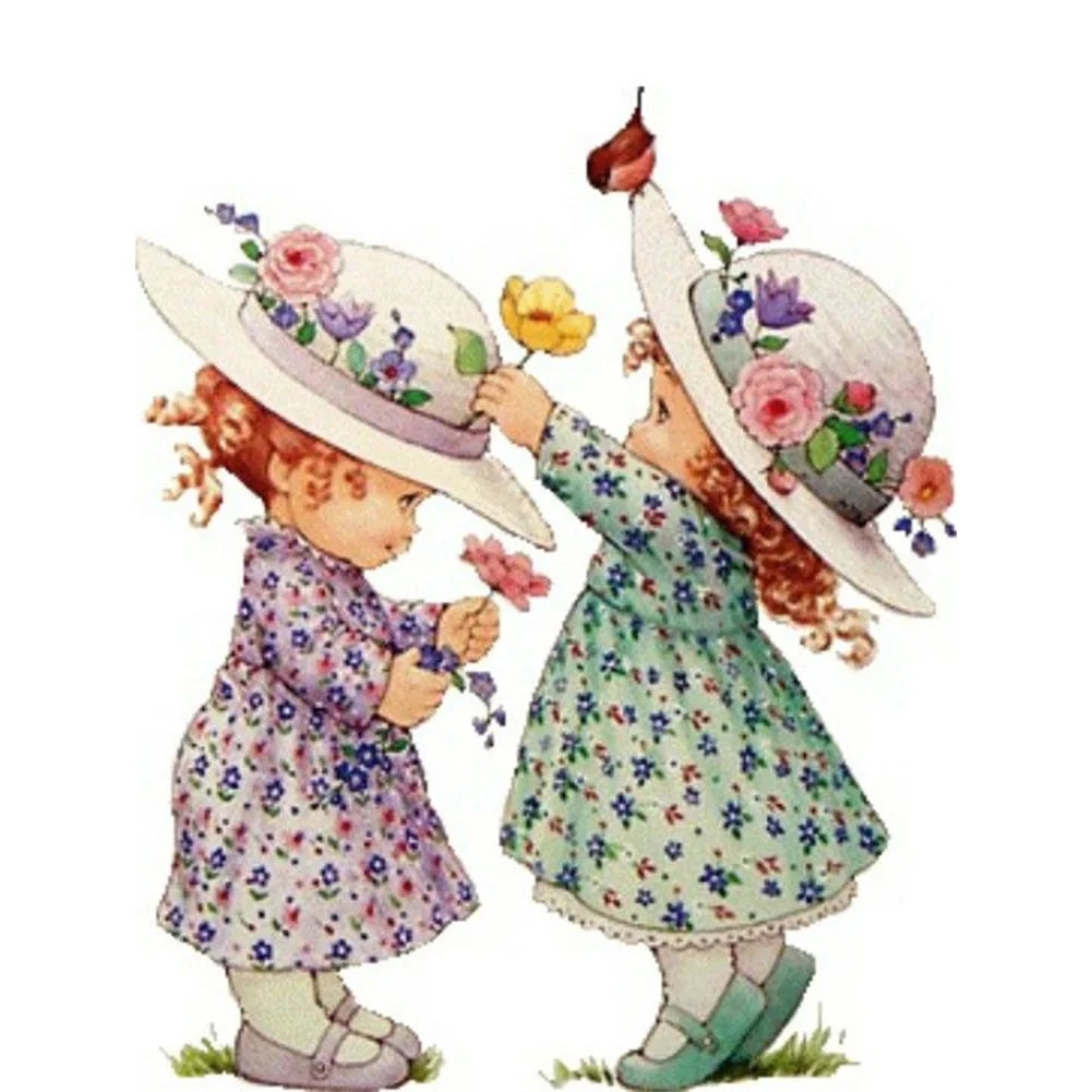 Beautiful Girl | Cross Stitch Embroidery