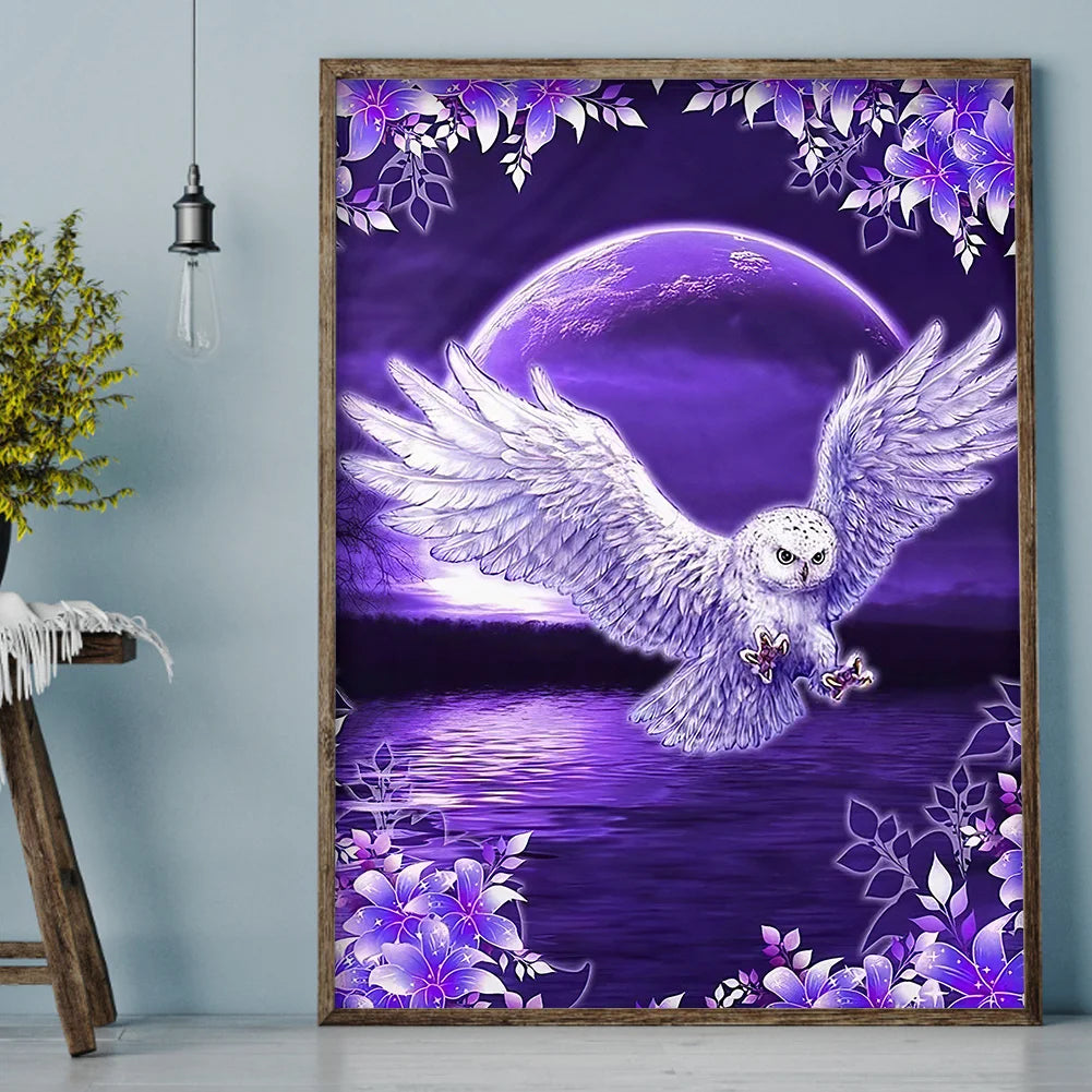 White Owl | Diamond Painting