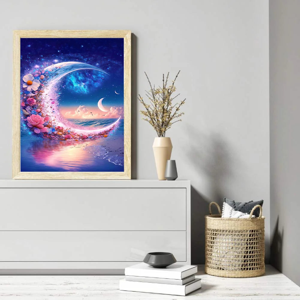 Moon Flower | Diamond Painting