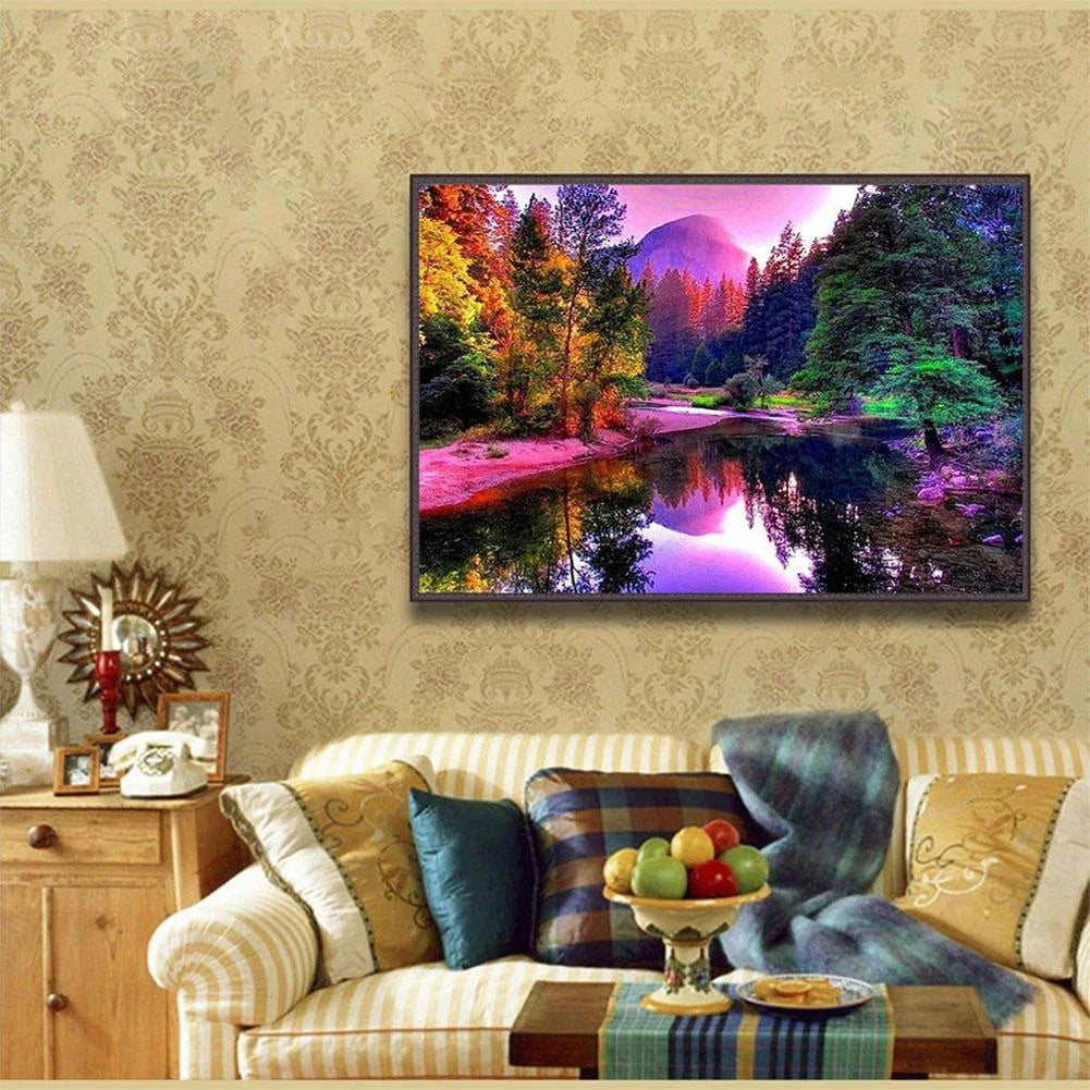 Colorful Forests | Diamond Painting