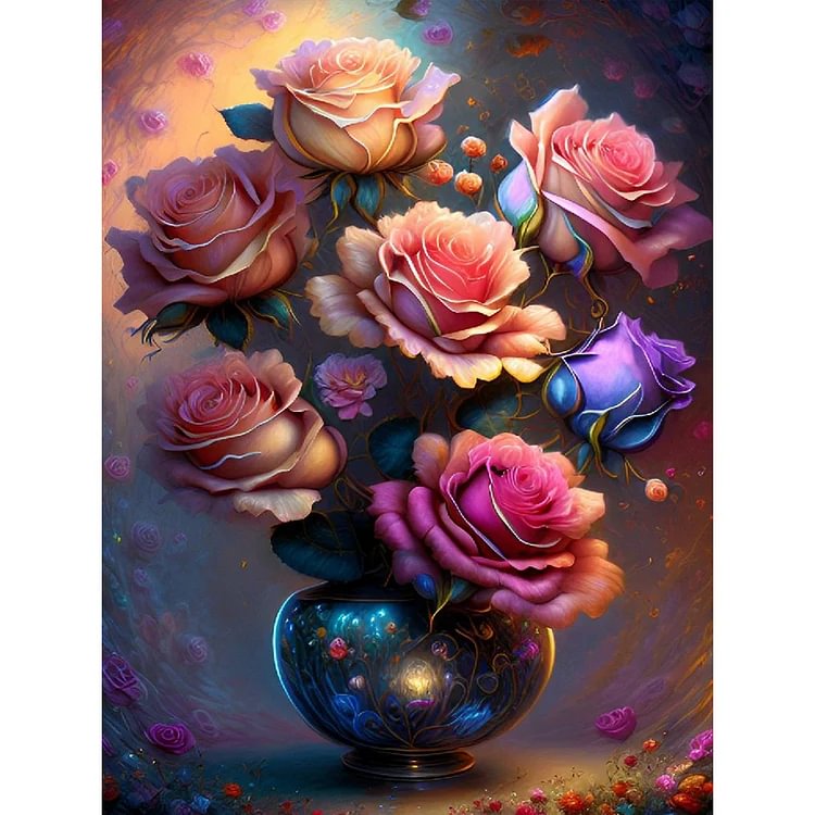 Colorful Flower | Diamond Painting