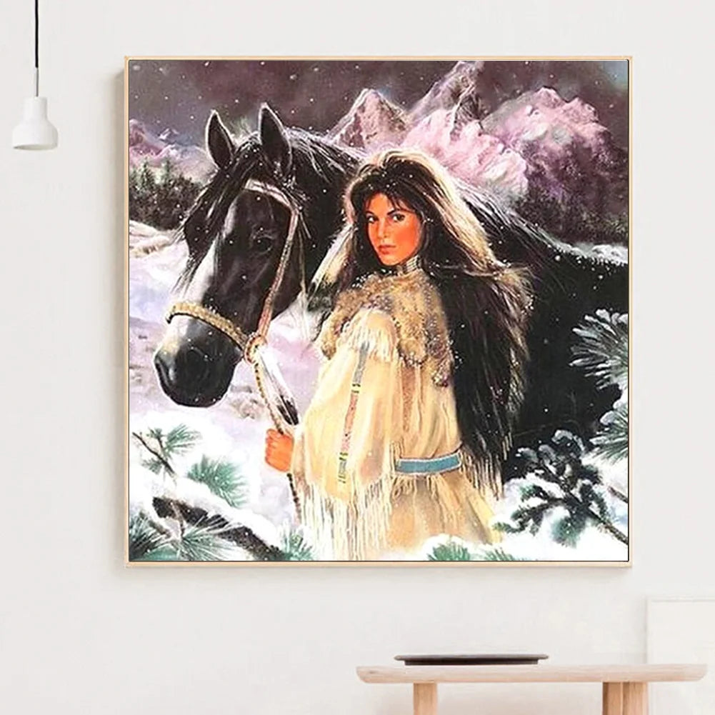 Beautiful Girl | Diamond Painting