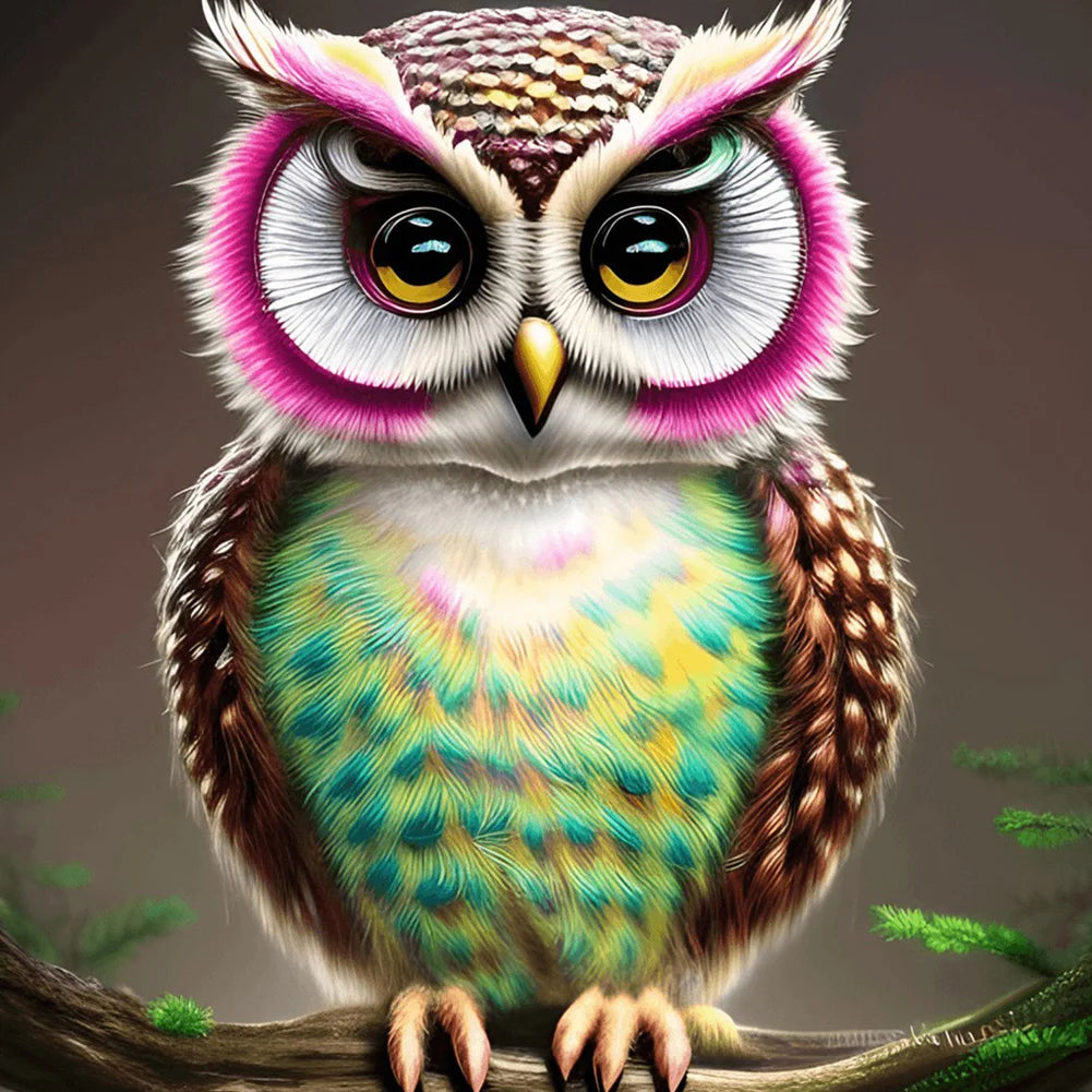 Owl | Diamond Painting