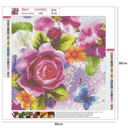 Butterfly Flower | Diamond Painting