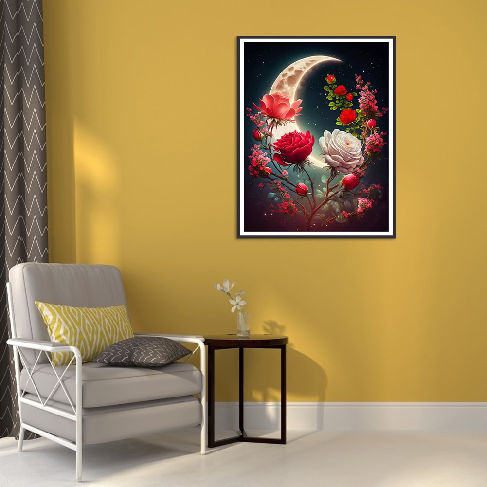 Moon Flower | Diamond Painting