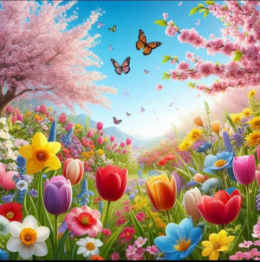 Spring | Diamond Painting