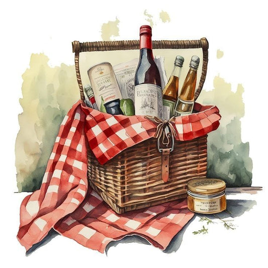 Basket Picnic | Diamond Painting