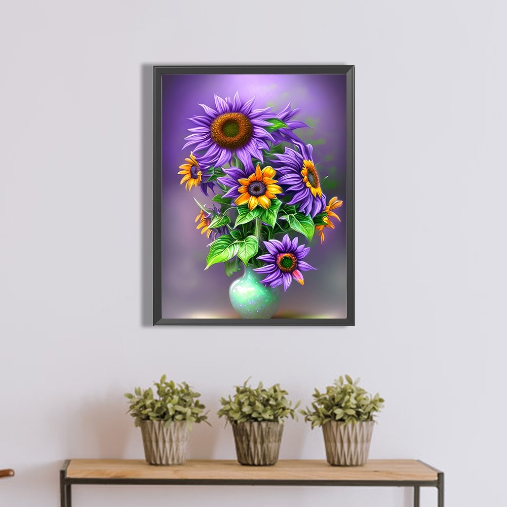 Flowers In The Vase | Diamond Painting