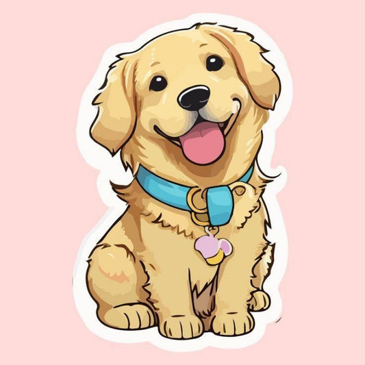 Golden Retriever Dog | Diamond Painting