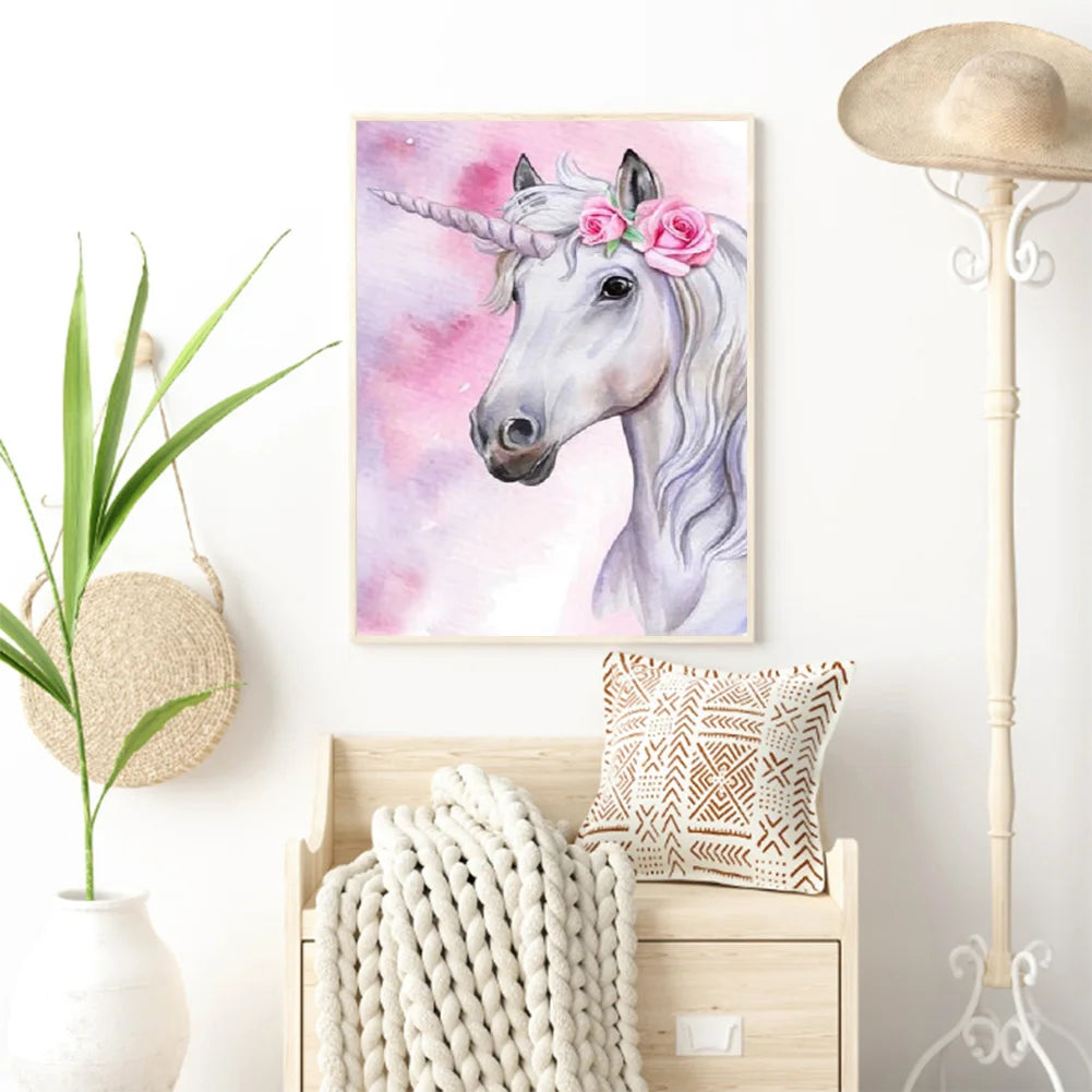 White Horse | Diamond Painting