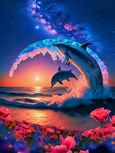 Dolphin | Cross Stitch Embroidery