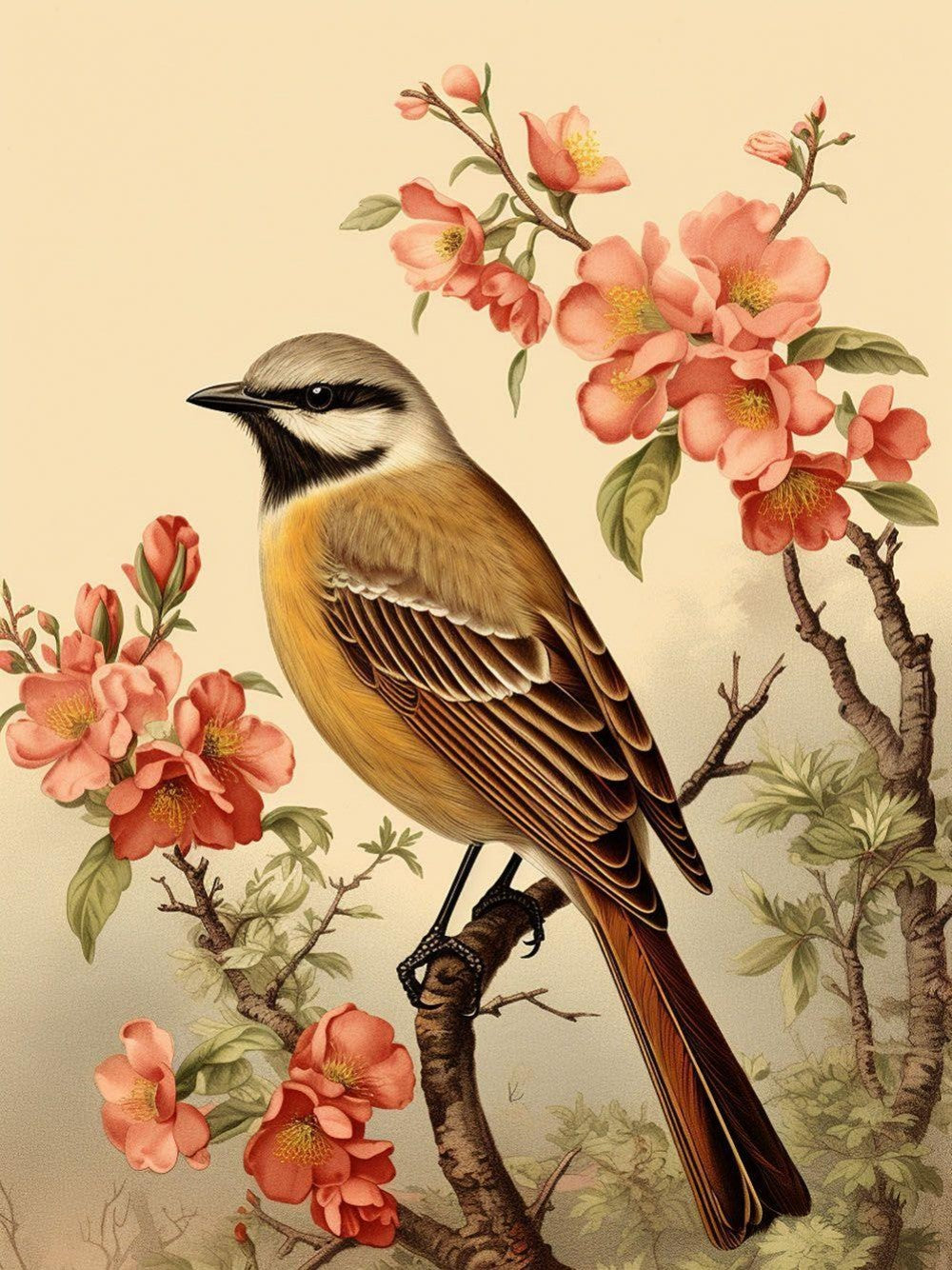 Birds and Flowers | Diamond Painting