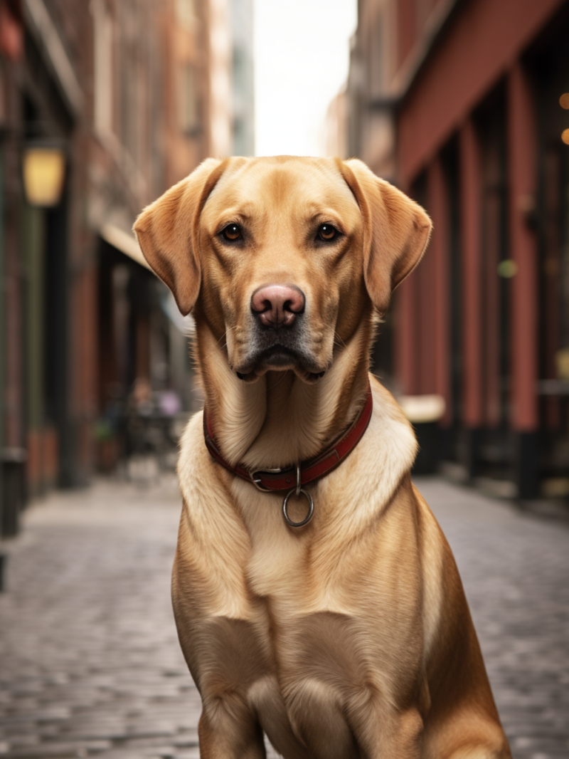 Yellow Labrador Dog | Diamond Painting