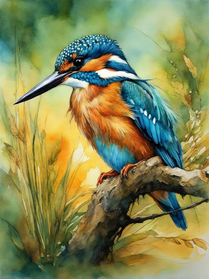 Kingfisher | Diamond Painting