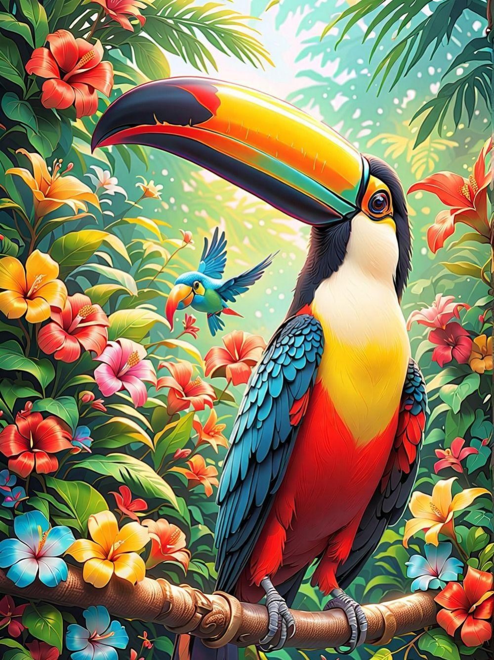 Toucan Bird | Diamond Painting