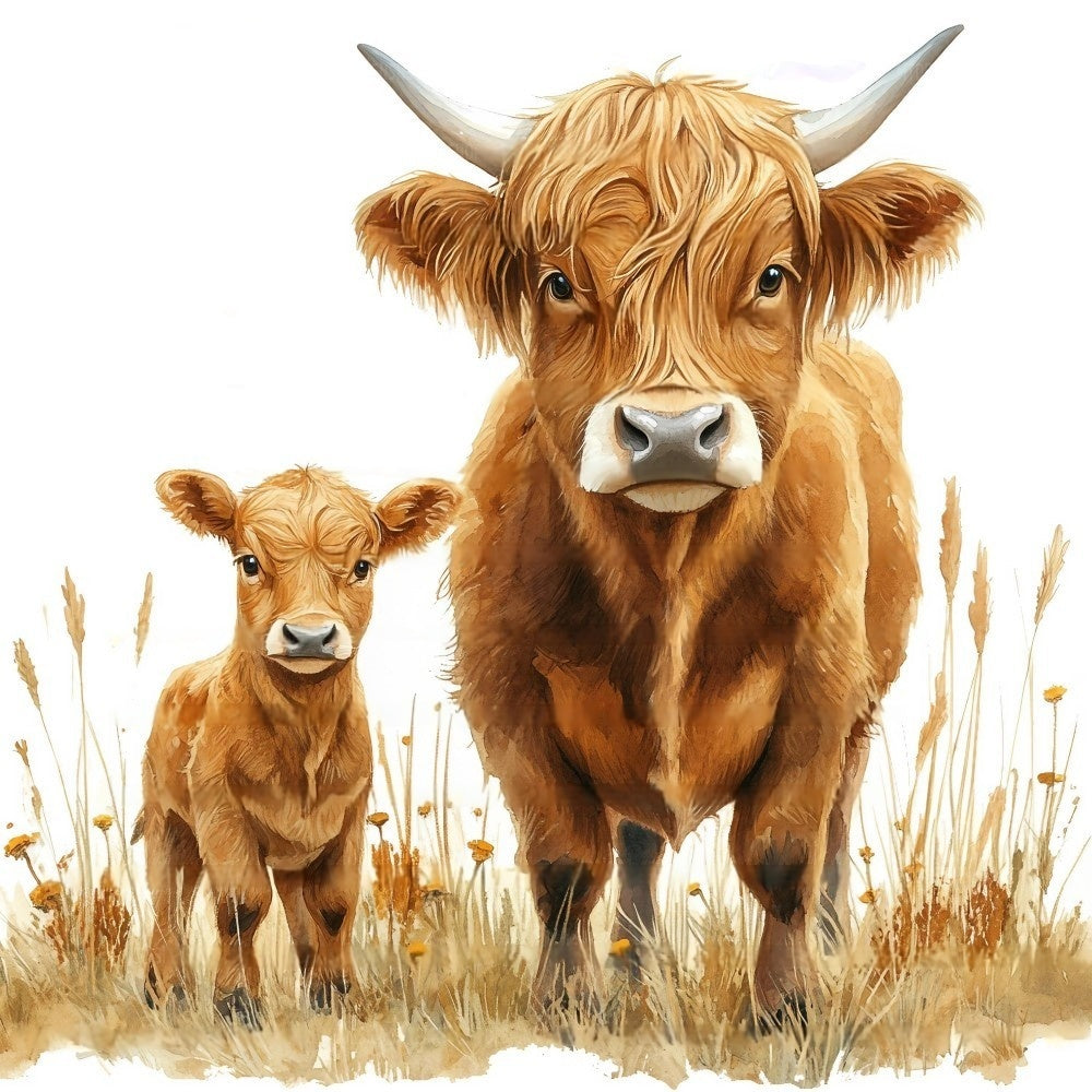 Highland Cow | Diamond Painting