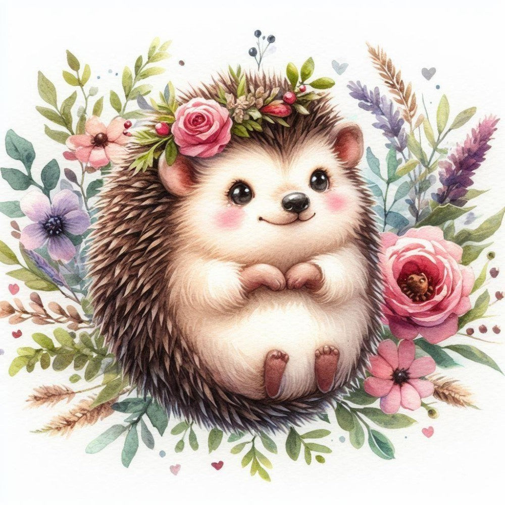 Hedgehog | Diamond Painting