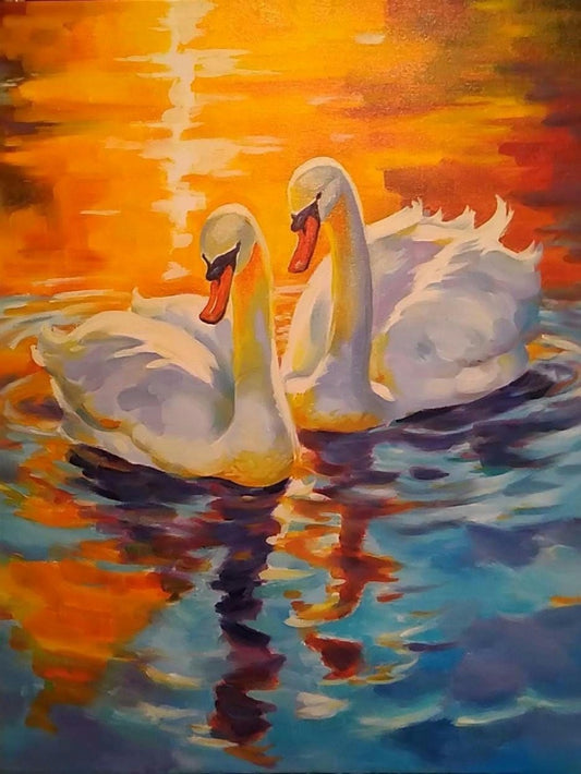 Swan | Diamond Painting