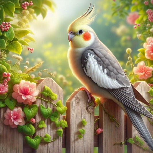 Cockatiel Parrot | Diamond Painting