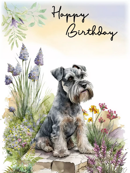 Dog Schnauzer | Diamond Painting
