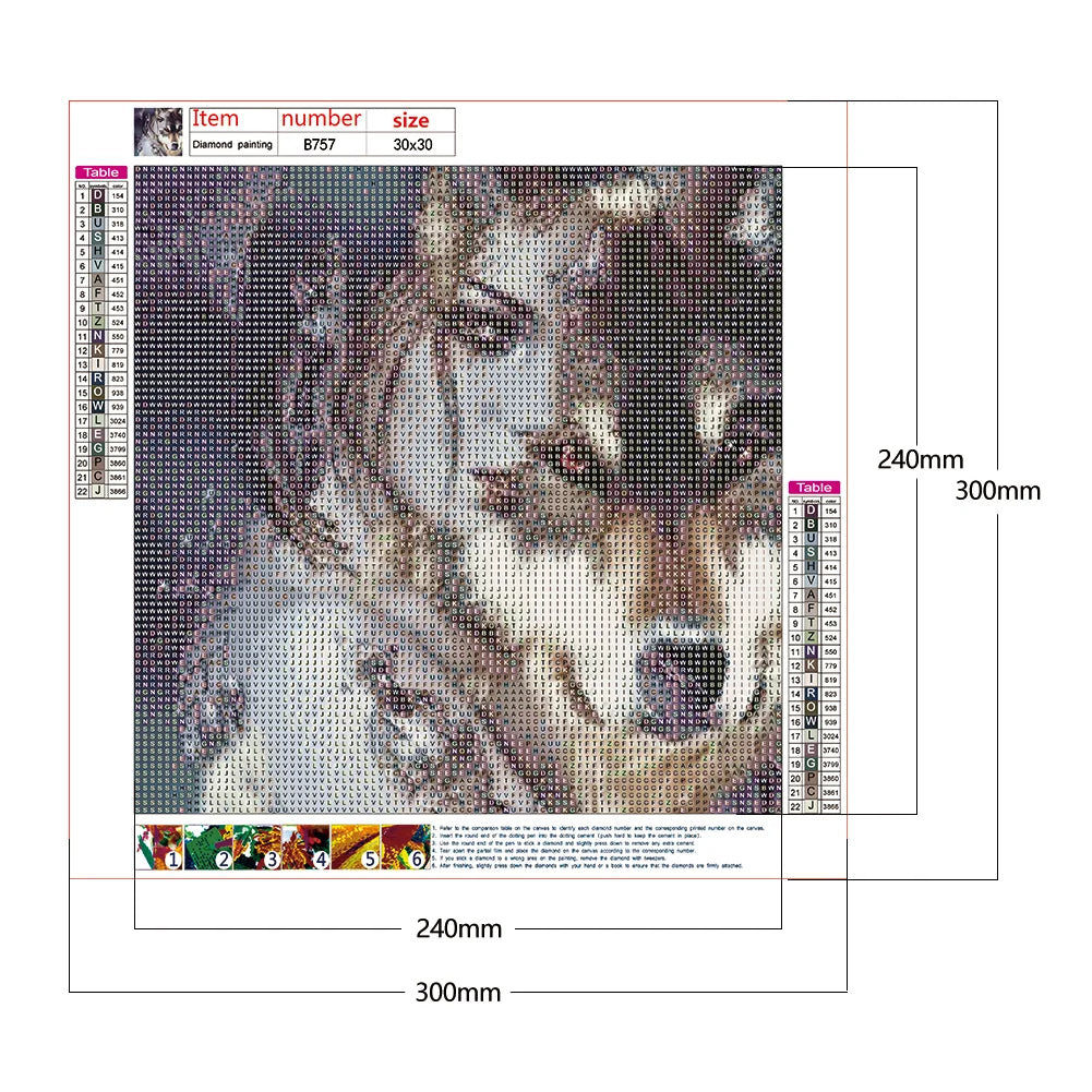 Wolf | Diamond Painting