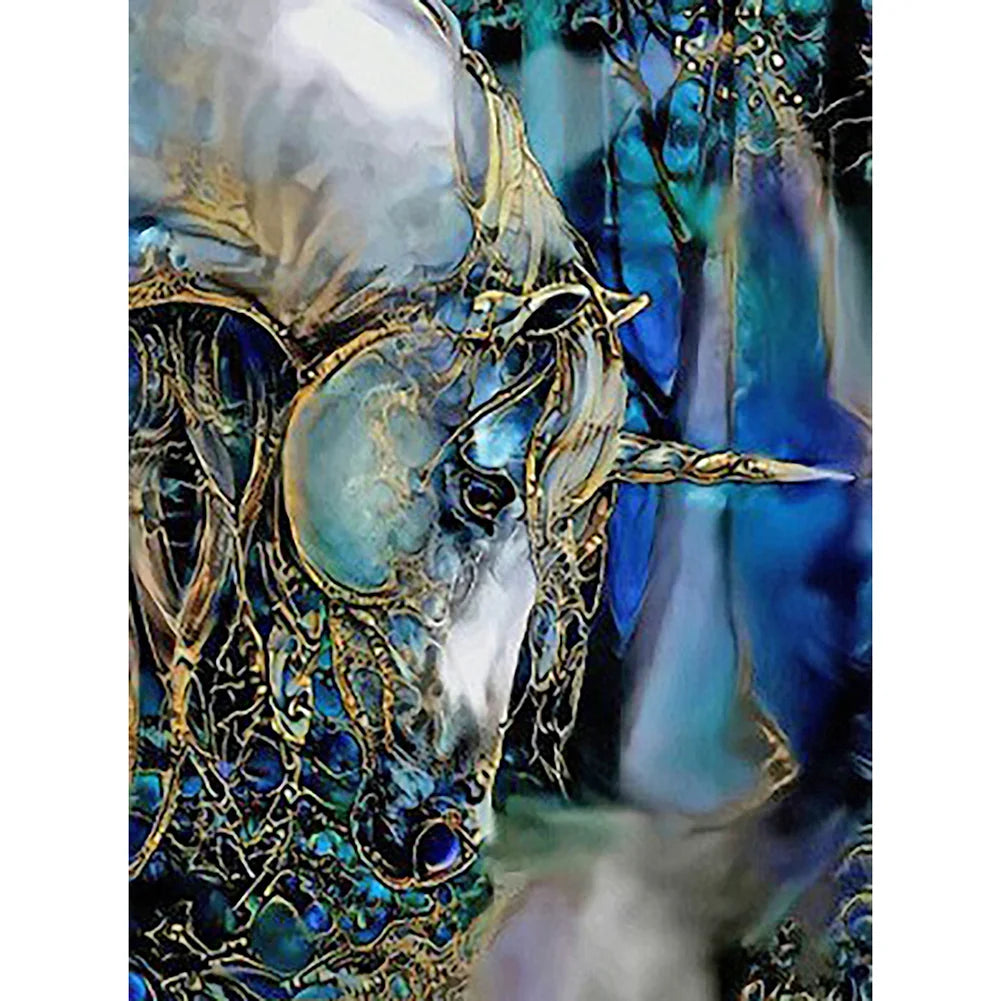 White Horse | Cross Stitch Embroidery