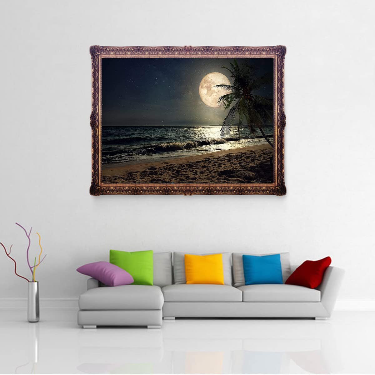 Beach At Night | Diamond Painting