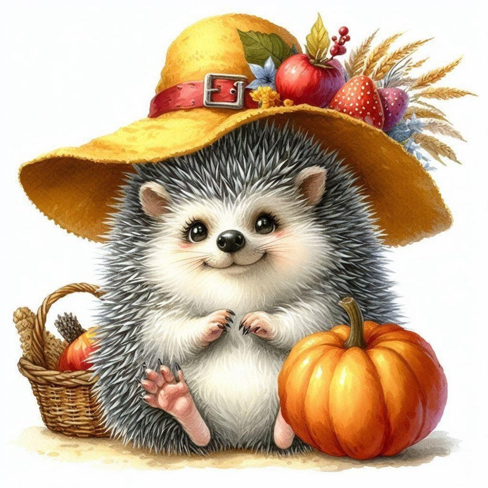 Hedgehog | Diamond Painting