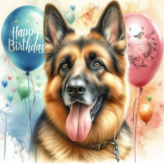 Dog German Shepherd | Diamond Painting