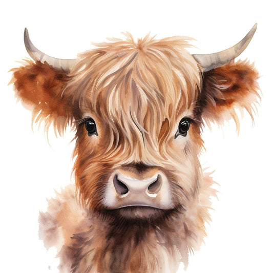Highland Cow | Diamond Painting