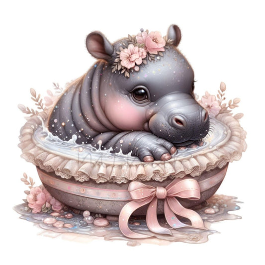 Hippo | Diamond Painting
