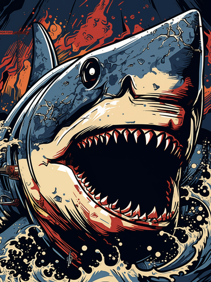 Shark | Diamond Painting