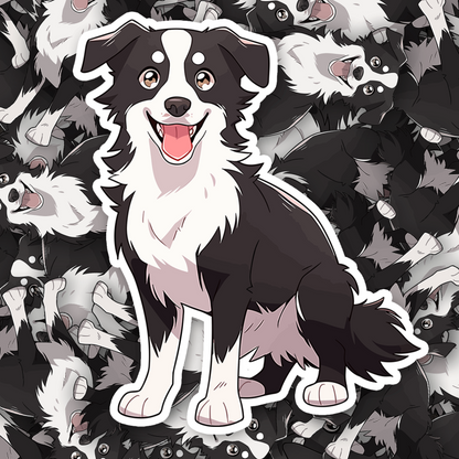 Dog Border Collie | Diamond Painting