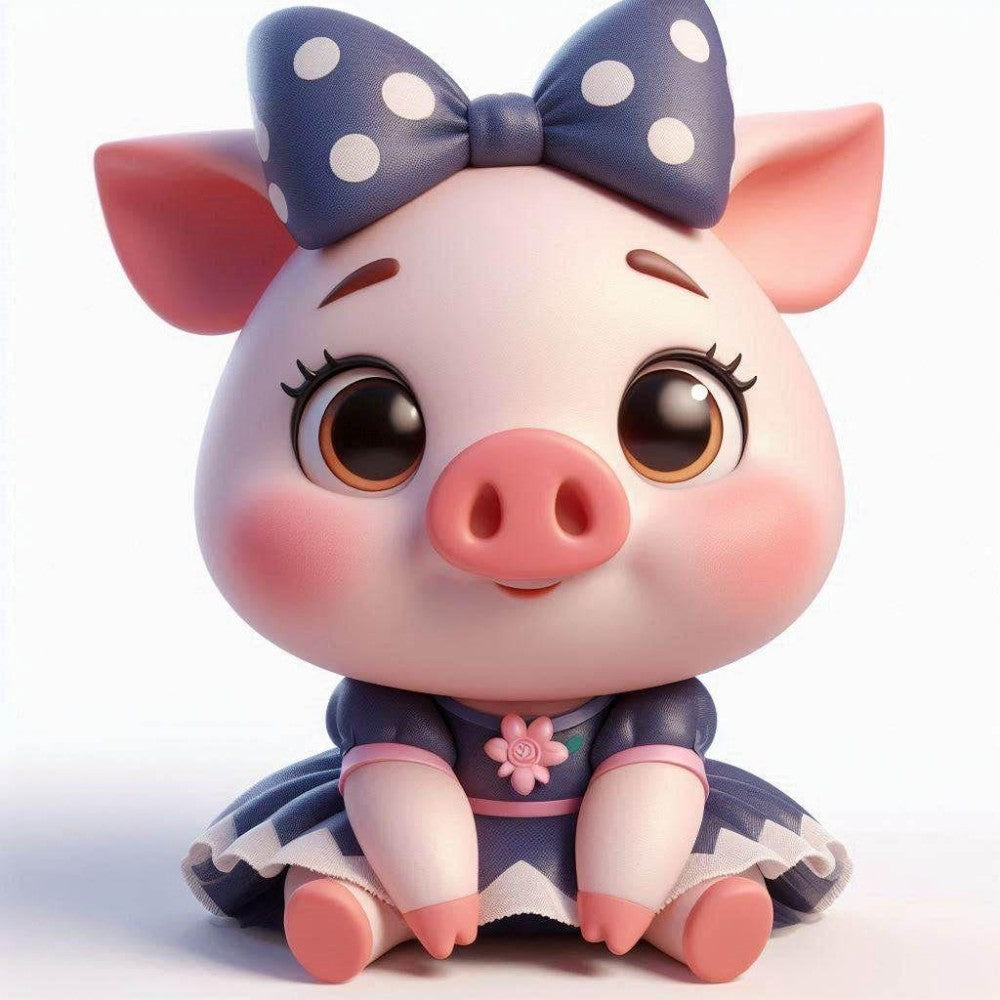 Pig | Diamond Painting