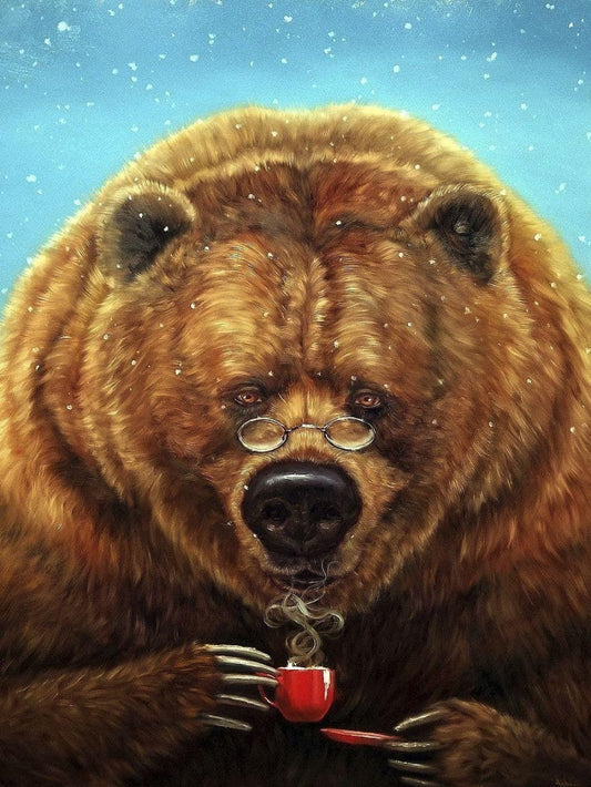 Brown Bear | Diamond Painting