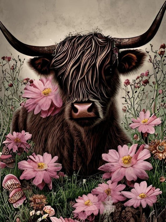 Highland Cow | Diamond Painting