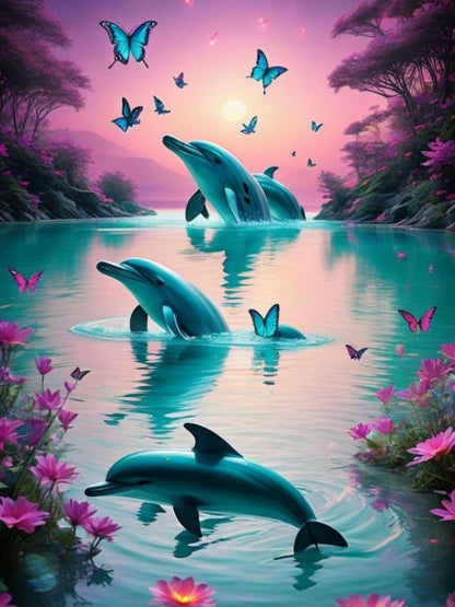 Dolphin | Diamond Painting