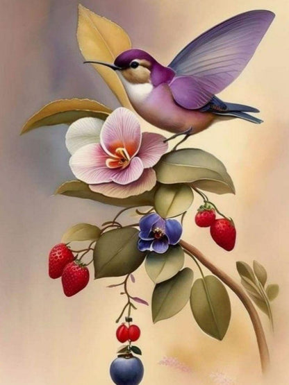 Birds and Flowers | Diamond Painting