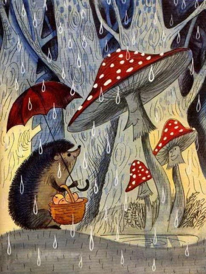 Hedgehog | Diamond Painting