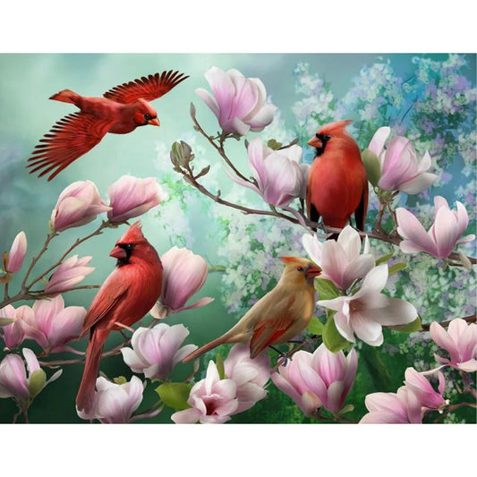 Cardinal Bird | Diamond Painting