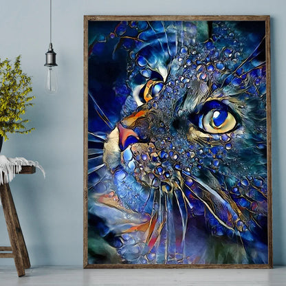 Colorful Cat | Diamond Painting