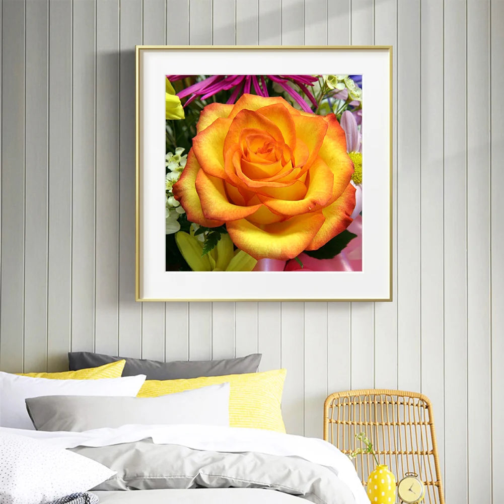 Yellow Flower | Diamond Painting