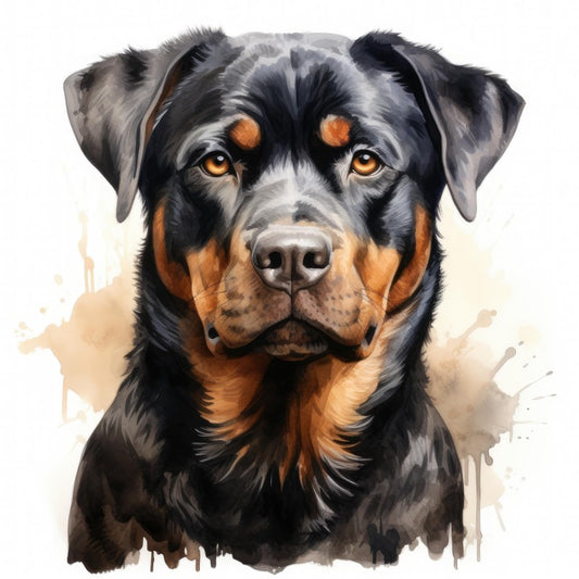 Rottweiler Dog | Diamond Painting