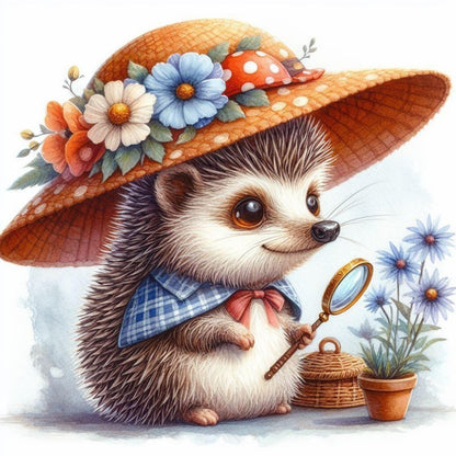 Hedgehog | Diamond Painting