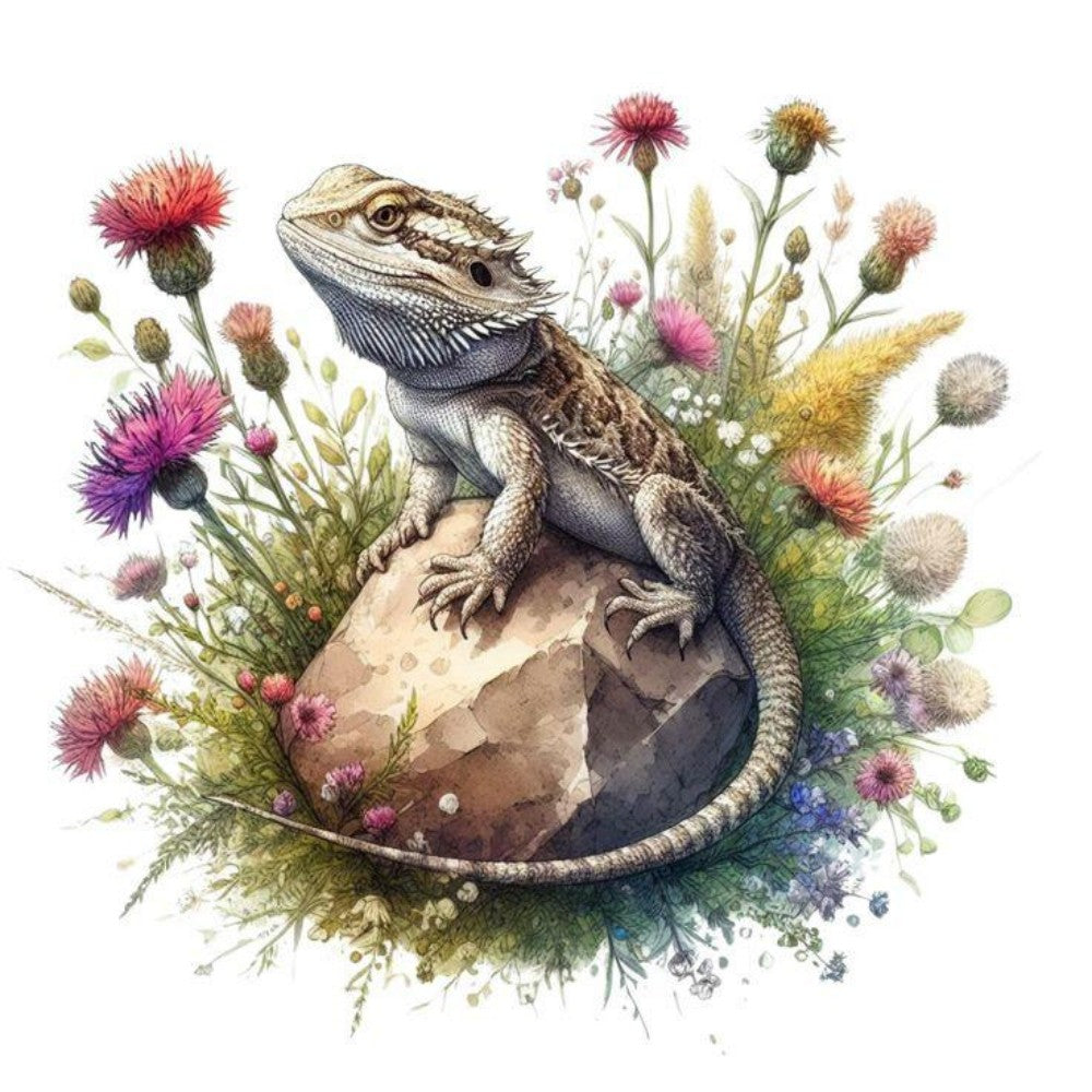 Bearded Dragon | Diamond Painting