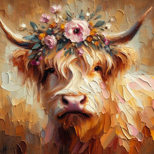 Highland Cow | Diamond Painting