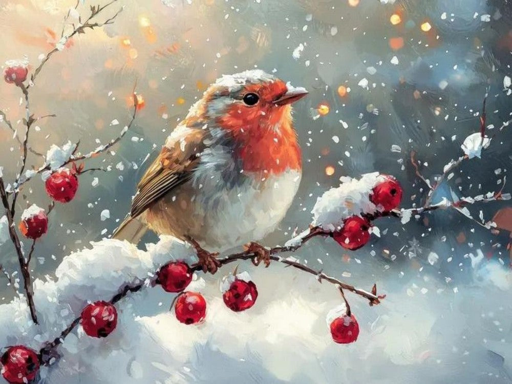 Robin Bird | Diamond Painting