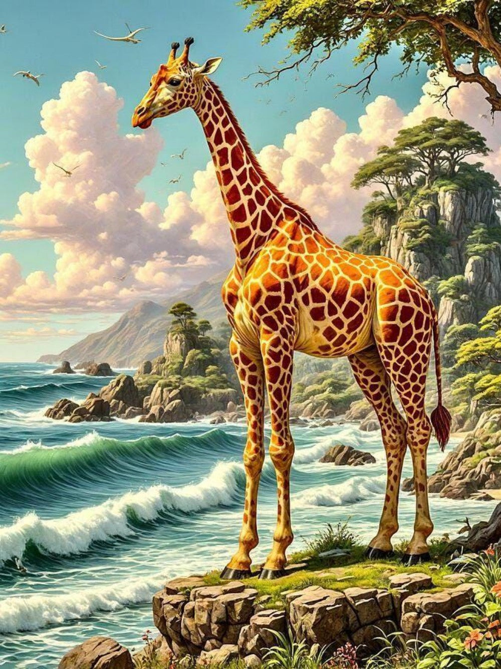 Giraffe | Diamond Painting