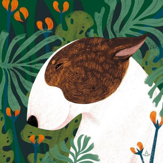 English Bull Terrier Dog | Diamond Painting